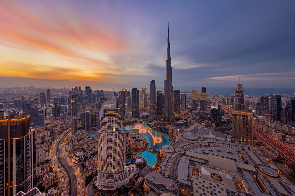 Dubai skyline - Thinc